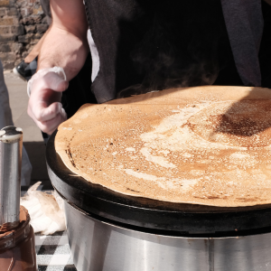 photo animation crêpes en entreprise