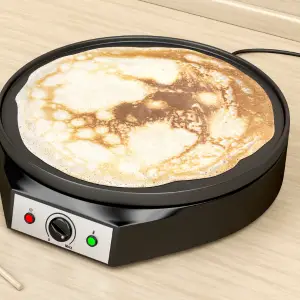 photo of crêpe maker used for a corporate crêpe station