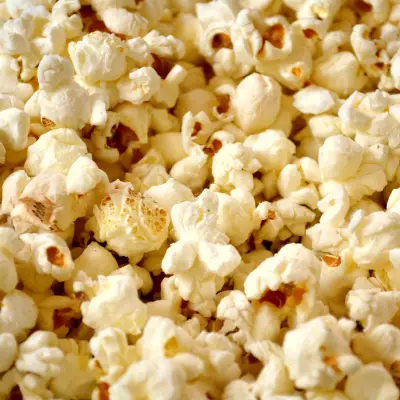 Photo of popcorn taken during a corporate popcorn event
