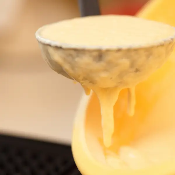 waffle batter used during a corporate "lollipop waffle" event