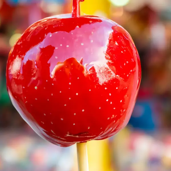 candy apples at a candy apple event at a company