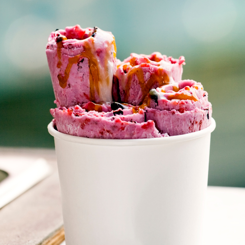 pot de glace animation ice rolls en entreprise