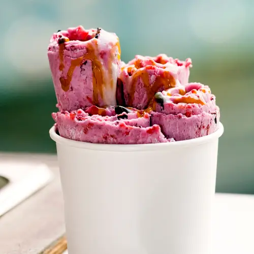 pot de glace animation ice rolls en entreprise