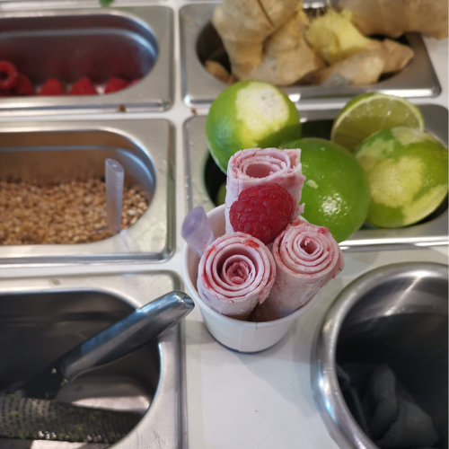 topings animation ice rolls en entreprise